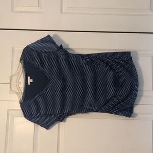 New York & Company, V-Neck, Ruched Blouse